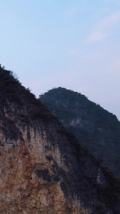 航拍桂林阳朔奇山山洞 5A景点视频