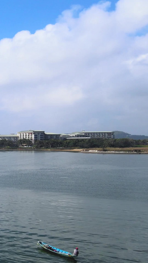 航拍推进博鳌亚洲论坛国际会议中心91秒视频