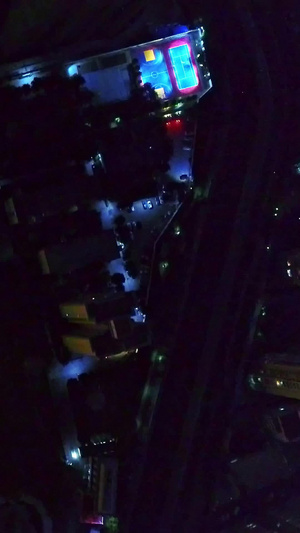 郑州立交桥夜景航怕道路交通31秒视频
