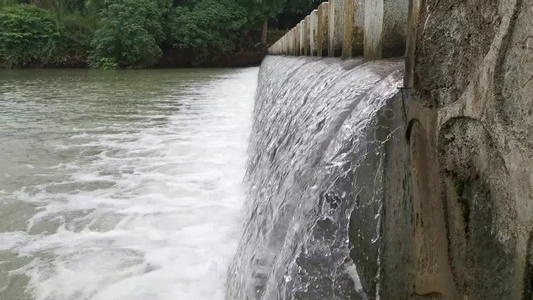 溪流瀑布流水实拍 视频