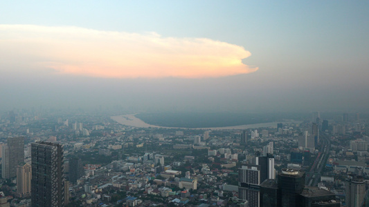 泰国曼谷城市全景实拍4K合集视频