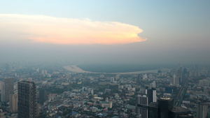 泰国曼谷城市全景实拍4K合集22秒视频