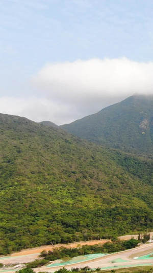 航拍深圳大鹏新区4A景区七娘山旅游度假28秒视频