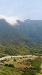 航拍深圳大鹏新区4A景区七娘山旅游度假视频