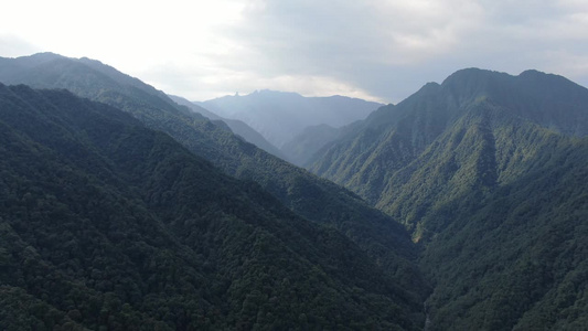 航拍贵州铜仁梵净山景区视频