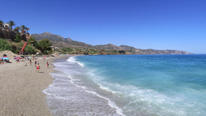 地中海夏季海滩4K实拍30秒视频