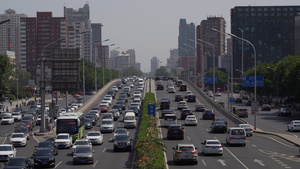 北京双井桥交通26秒视频