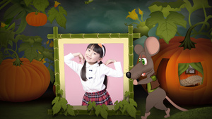 小老鼠卡通儿童相册PR模板79秒视频