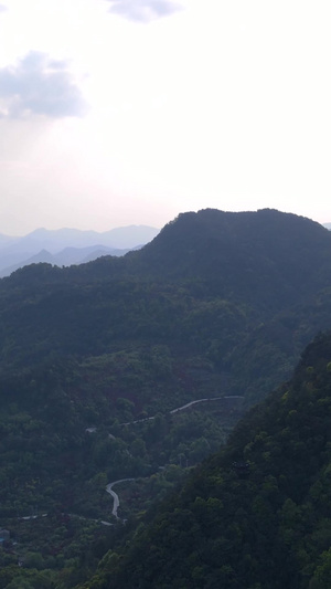 宁波奉化溪口5A景区雪窦山航拍合集78秒视频