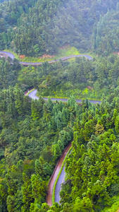 5A风景区明月山明月禅寺航拍合集视频