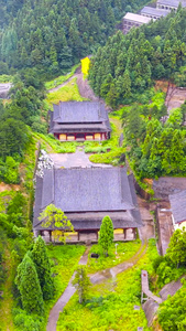 5A风景区明月山明月禅寺航拍合集视频