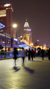 上海十六铺游船码头上海街景视频