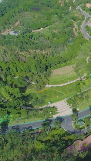 丹景山景区观景台航拍大自然72秒视频