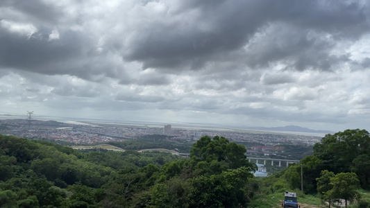 白云蓝天风景 视频