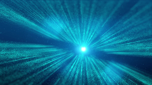 科技粒子光线视频