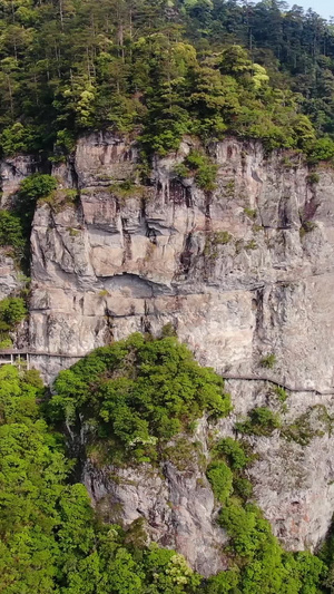 航拍5A景区鸳鸯溪主峰情人峰视频自然风光62秒视频