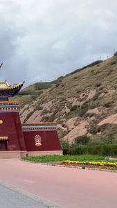 甘肃著名旅游景区马蹄寺视频合集旅游景点视频