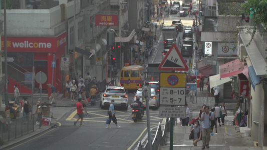 香港街头人文拍摄视频