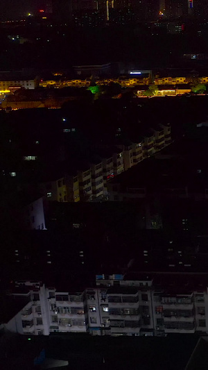 安阳钟楼夜市航拍美食一条街142秒视频