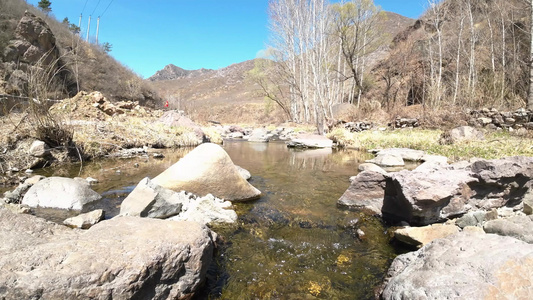 水流溪水小河视频