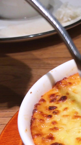 餐饮美食西式芝士红薯特色小食素材视频