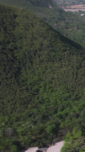 航拍5A景点河北邯郸娲皇宫景区全景视频风景名胜视频