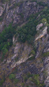 浙江天台山大瀑布航拍合集5A景区视频