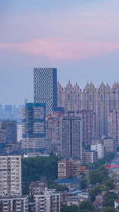 延时摄影城市地标建筑湖北5A级景区旅游黄鹤楼素材景区素材视频