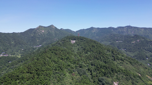 湖南南岳衡山5A景区航拍视频