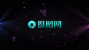 三维震撼的LOGO演绎AE模板10秒视频