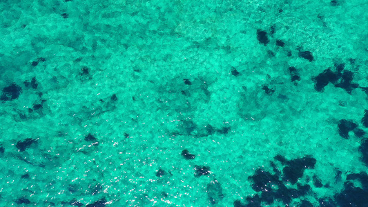 平静清澈的海水背景平静的海水背景完美清澈的蓝色绿松石视频