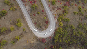 空中垂直高视角无人驾驶飞机14秒视频