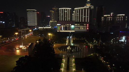 福州城市夜景视频