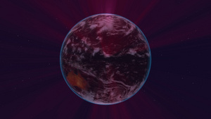 地球轨道轨道之夜4k16秒视频