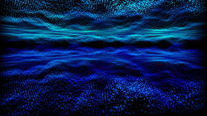 反射抽象暗洞波形声音音频音乐振荡可视化波技术数字表面21秒视频