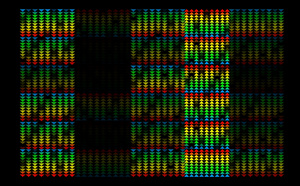 立体声音调抽象数字13秒视频