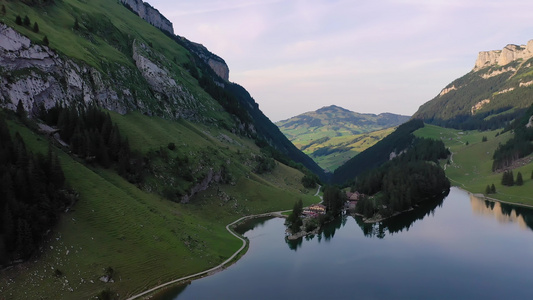 SWYZERLAND亚伯策尔阿尔卑斯山视频