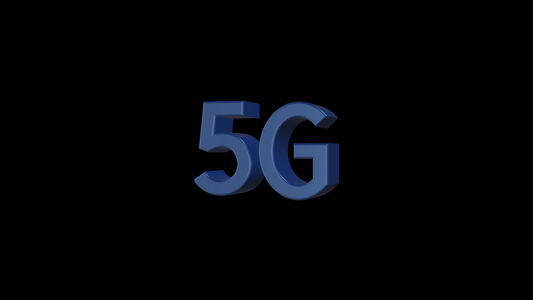 5G科技感素材（带透明通道）视频