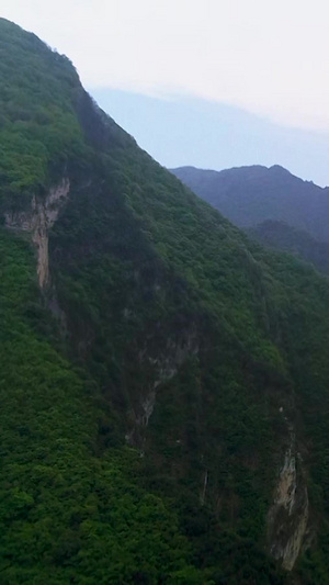 陕南唯一的5A级景区金丝峡大峡谷秦岭深山78秒视频