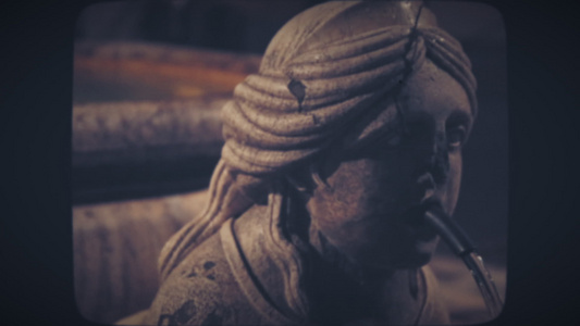 康塔里尼喷泉的雕像视频