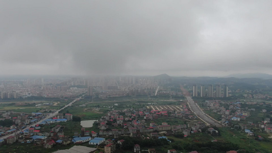 江西九江城市风光旅游景区航拍视频