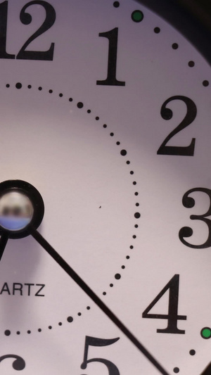 时钟转动-时针延时-时间流逝珍惜时间24秒视频