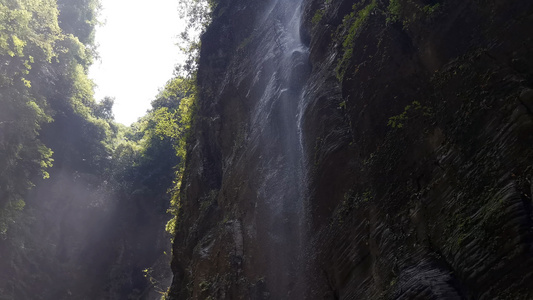 4K实拍山谷流水视频