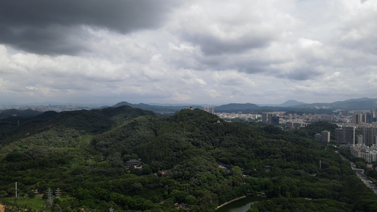 东莞黄旗山航拍视频