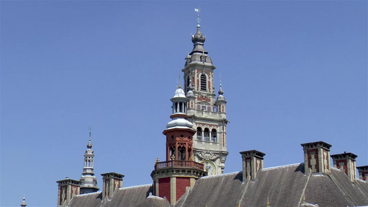法兰西州Lille市的商会视频