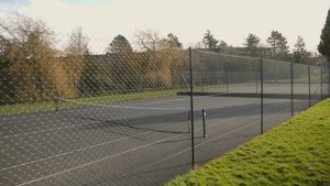 空户外网球法院20秒视频