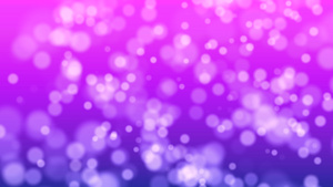 有紫色背景的发光粒子3D转化10秒视频