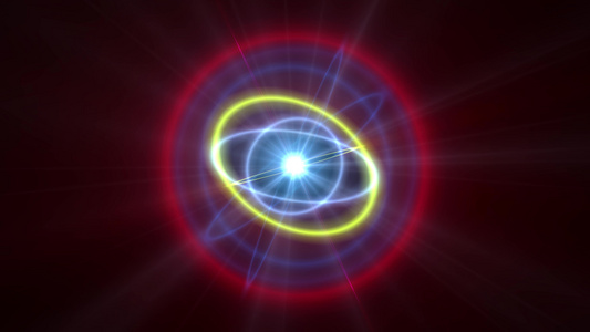 原子轨道射线光光光摘要4k视频