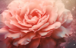 油画风格的玫瑰花4秒视频