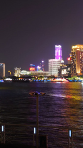 上海十六铺码头人流延时国际性大都市视频
